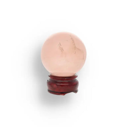 Get your Rose Quartz Sphere - High Quality Crystal Ball for Emotional Balance Retry online now or in store at Forever Gems in Franschhoek, South Africa