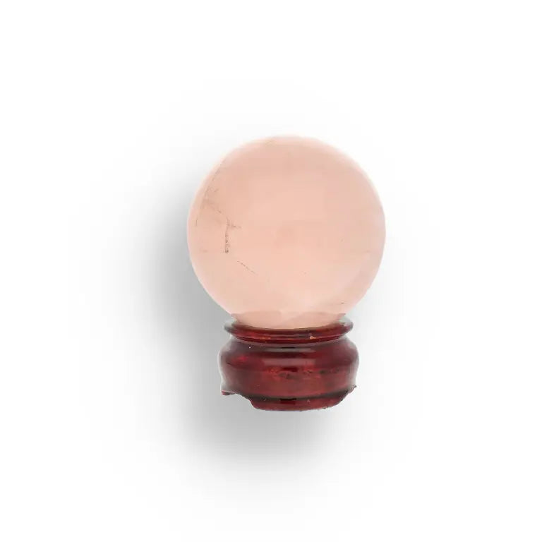 Get your Rose Quartz Sphere - High Quality Crystal Ball for Emotional Balance Retry online now or in store at Forever Gems in Franschhoek, South Africa