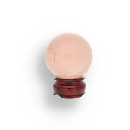 Get your Rose Quartz Sphere - High Quality Crystal Ball for Emotional Balance Retry online now or in store at Forever Gems in Franschhoek, South Africa