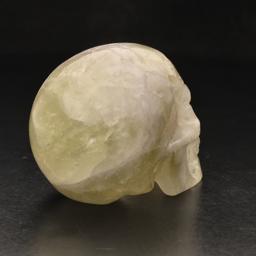Buy your Sunshine Yellow Quartz Crystal Skull online now or in store at Forever Gems in Franschhoek, South Africa