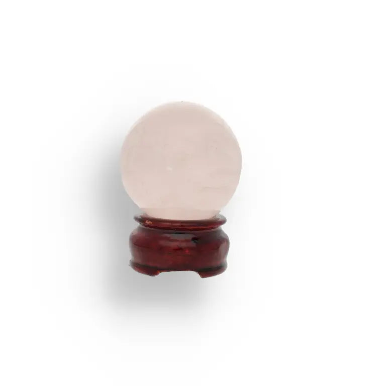 Get your Rose Quartz Sphere - Natural Pink Crystal Ball for Love & Healing Energy online now or in store at Forever Gems in Franschhoek, South Africa