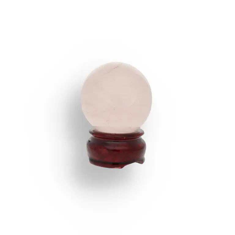 Get your Rose Quartz Sphere - Natural Pink Crystal Ball for Love & Healing Energy online now or in store at Forever Gems in Franschhoek, South Africa