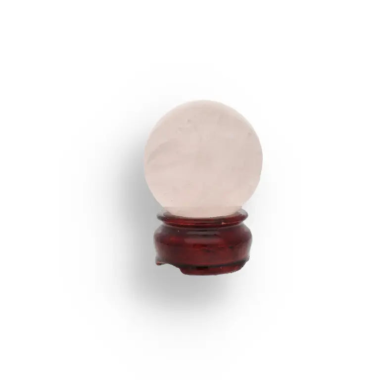Get your Rose Quartz Sphere - Natural Pink Crystal Ball for Love & Healing Energy online now or in store at Forever Gems in Franschhoek, South Africa