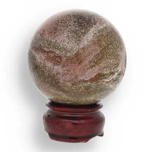 Get your Ocean Jasper Sphere - Nurturing Crystal for Inner Peace online now or in store at Forever Gems in Franschhoek, South Africa