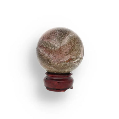 Get your Ocean Jasper Sphere - Nurturing Crystal for Inner Peace online now or in store at Forever Gems in Franschhoek, South Africa