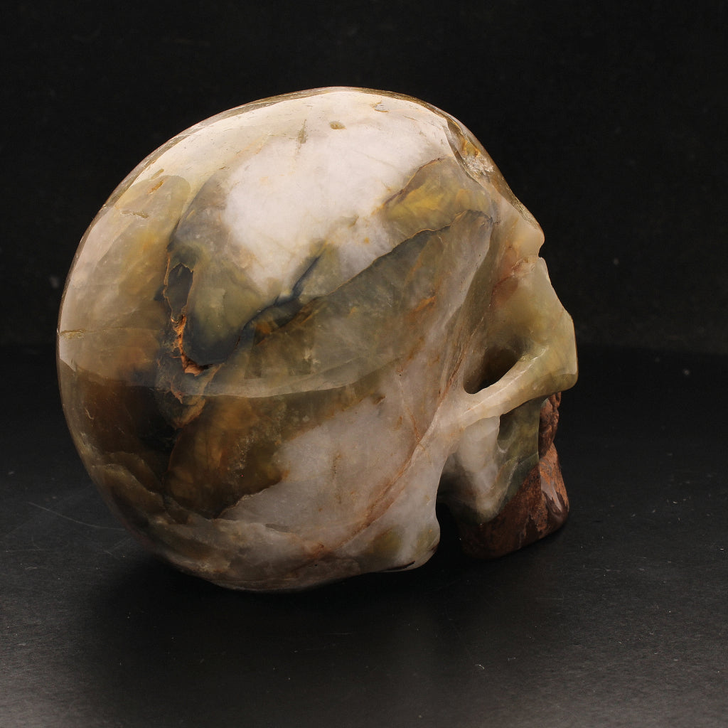 Buy your Playful Pietersite Crystal Skull online now or in store at Forever Gems in Franschhoek, South Africa