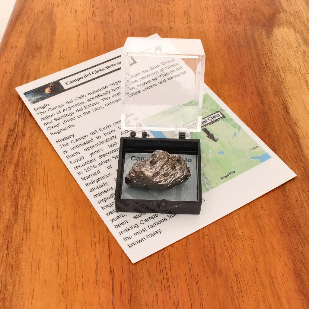 Buy your 19g Campo del Cielo Space Relic – Galactic Treasure from Argentina online now or in store at Forever Gems in Franschhoek, South Africa