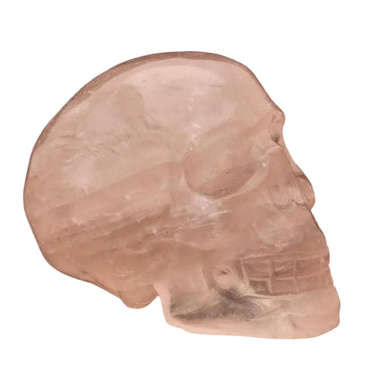 Buy your Skull of Serenity: Rose Quartz Crystal Masterpiece online now or in store at Forever Gems in Franschhoek, South Africa