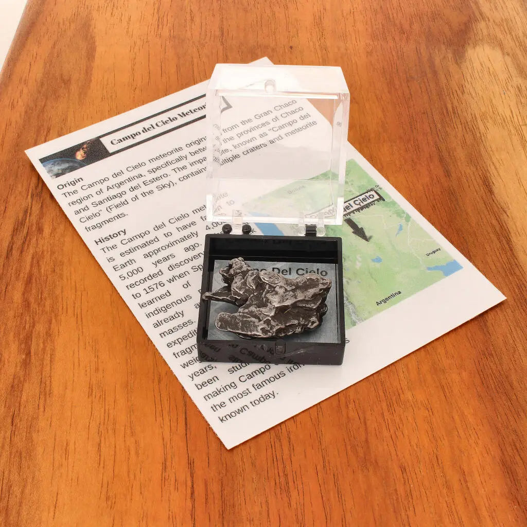 Buy your 17g Campo del Cielo Space Relic – Ancient Iron from the Sky online now or in store at Forever Gems in Franschhoek, South Africa