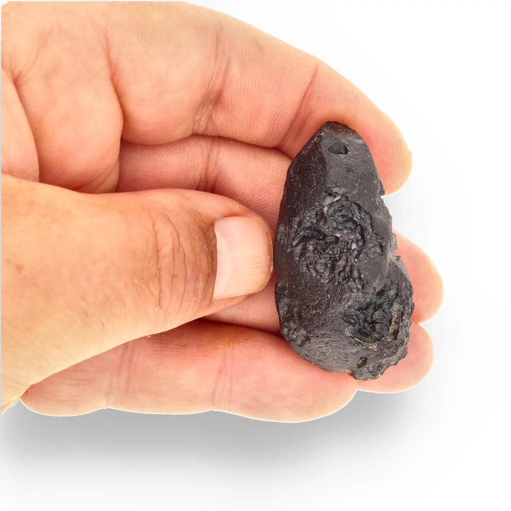 Get your Indochinite Tektite - Authentic Space Glass That Survived Earth's Most Violent Collision online now or in store at Forever Gems in Franschhoek, South Africa