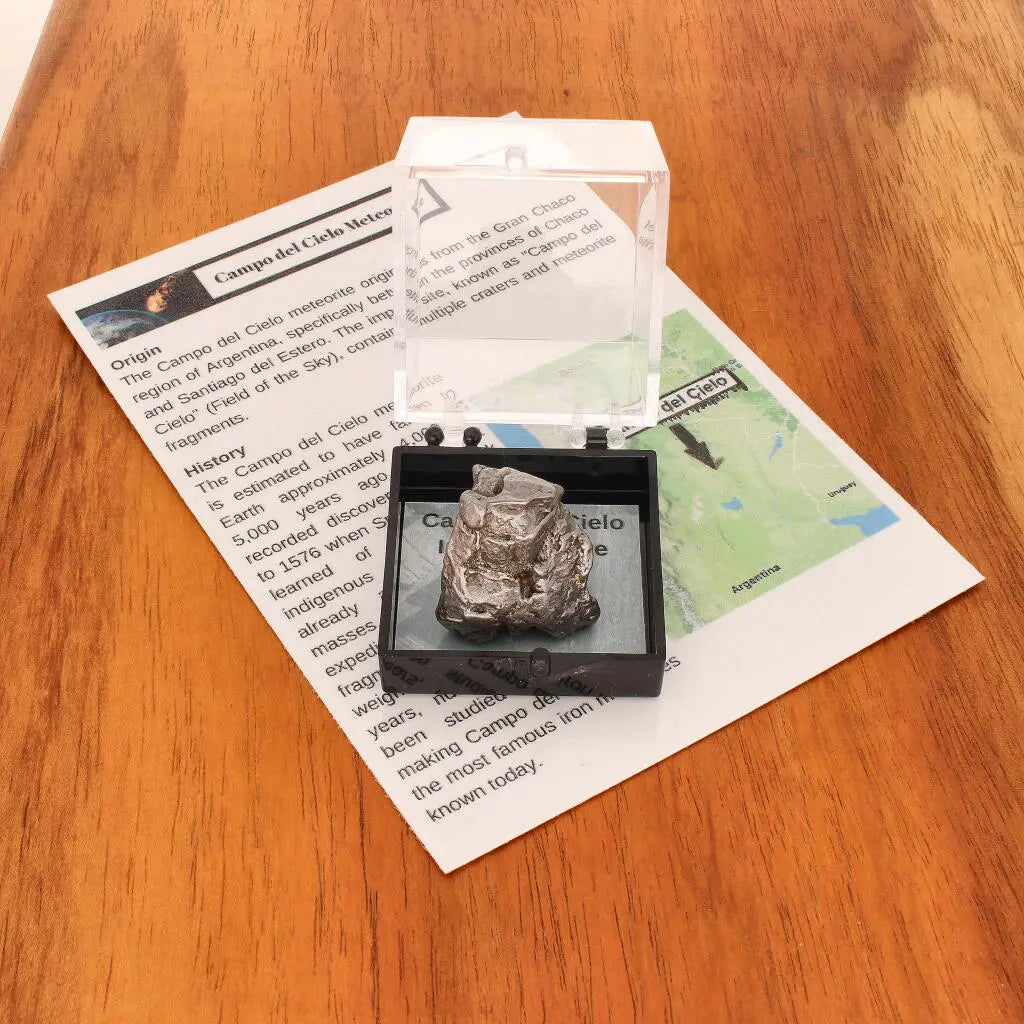 Buy your 20g Campo del Cielo Space Relic – Space Rock with a Story online now or in store at Forever Gems in Franschhoek, South Africa