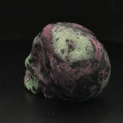Skull of Vitality: Ruby Zoisite Crystal Creation