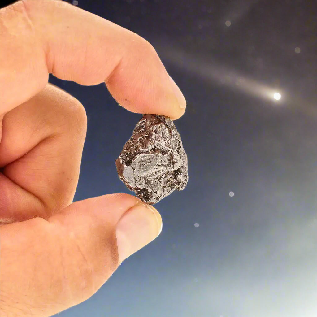 Buy your 21g Aletai Meteorite – Ancient Cosmic Iron from Xinjiang Skies online now or in store at Forever Gems in Franschhoek, South Africa