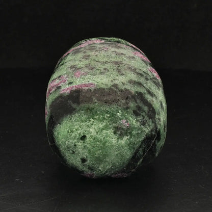 Ruby Zoisite Skull: Fusion of Passion & Growth