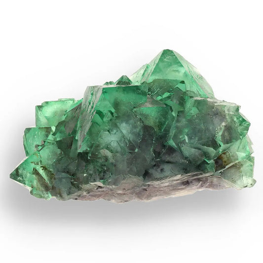 Get your Stunning Green Fluorite Octahedral Crystal Cluster - Riemvasmaak, Northern Cape, South Africa online now or in store at Forever Gems in Franschhoek, South Africa