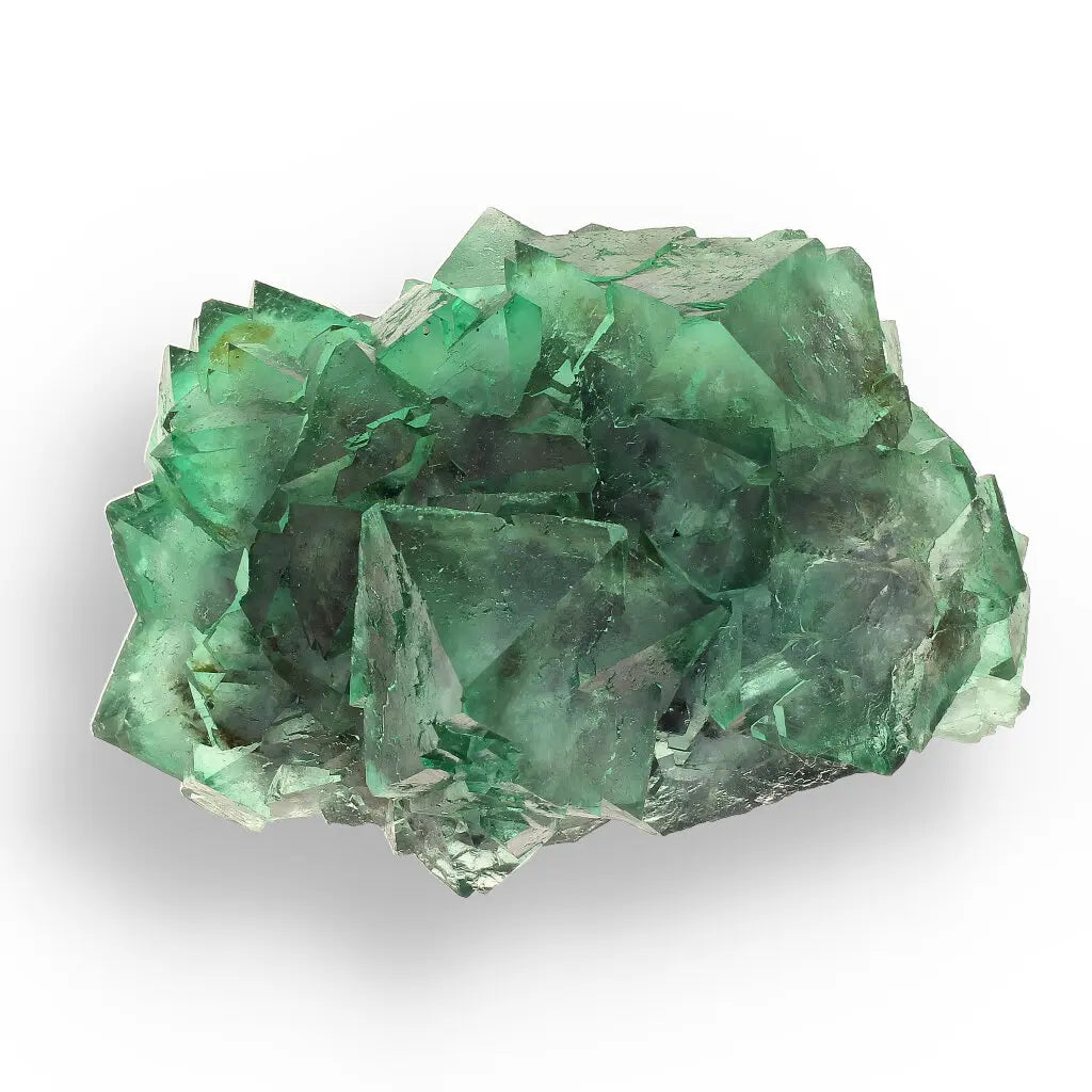 Get your Stunning Green Fluorite Octahedral Crystal Cluster - Riemvasmaak, Northern Cape, South Africa online now or in store at Forever Gems in Franschhoek, South Africa
