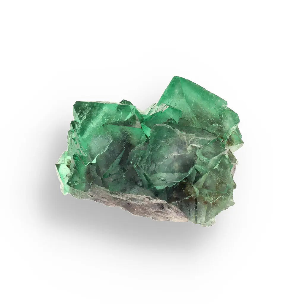 Get your Stunning Green Fluorite Octahedral Crystal Cluster - Riemvasmaak, Northern Cape, South Africa online now or in store at Forever Gems in Franschhoek, South Africa