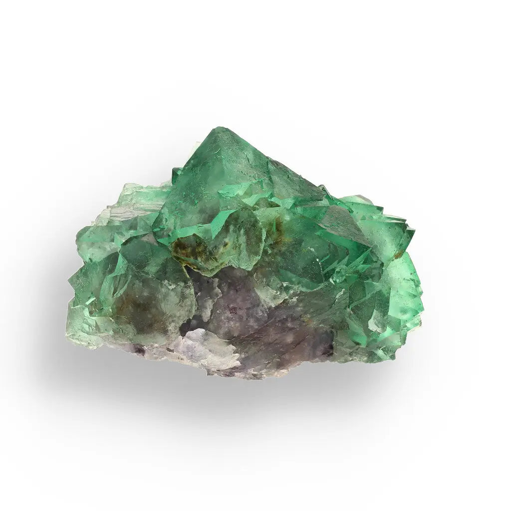 Get your Stunning Green Fluorite Octahedral Crystal Cluster - Riemvasmaak, Northern Cape, South Africa online now or in store at Forever Gems in Franschhoek, South Africa