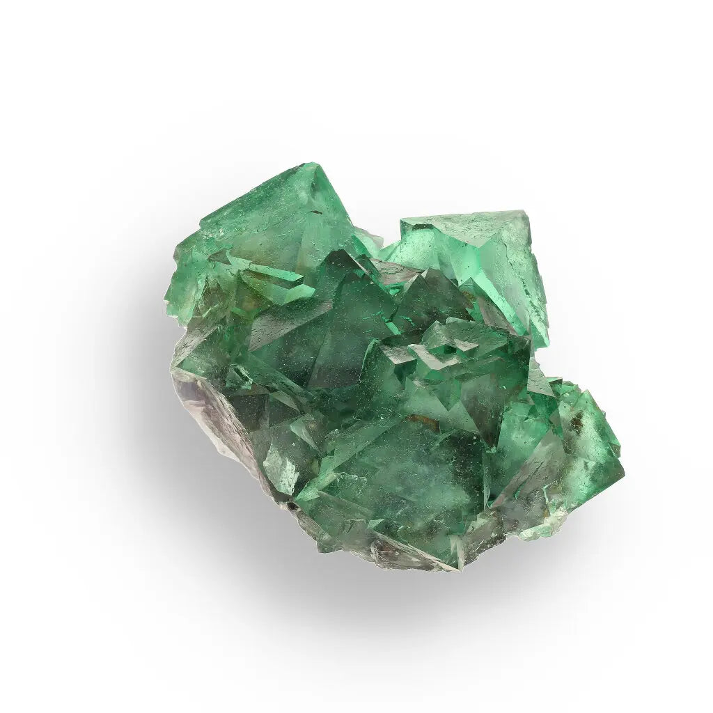 Get your Stunning Green Fluorite Octahedral Crystal Cluster - Riemvasmaak, Northern Cape, South Africa online now or in store at Forever Gems in Franschhoek, South Africa