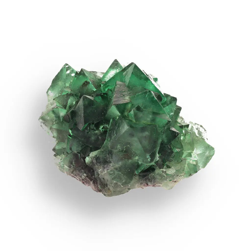 Get your Spectacular Green and Purple Fluorite Octahedral Crystal Cluster - Riemvasmaak, Northern Cape, South Africa online now or in store at Forever Gems in Franschhoek, South Africa
