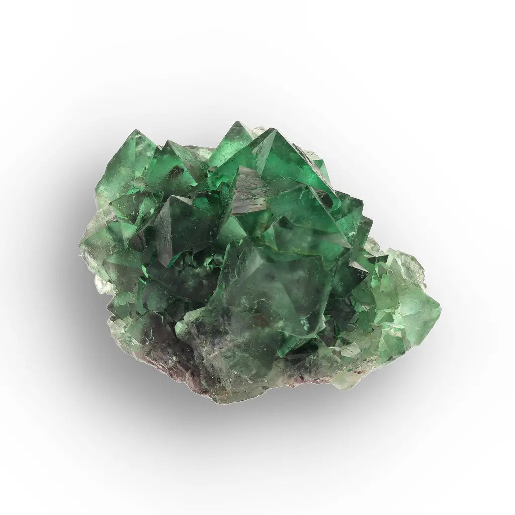 Get your Green Octahedral Fluorite with Purple Core – Riemvasmaak, South Africa online now or in store at Forever Gems in Franschhoek, South Africa