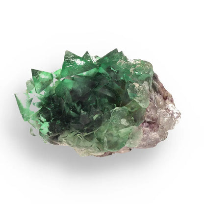 Get your Spectacular Green and Purple Fluorite Octahedral Crystal Cluster - Riemvasmaak, Northern Cape, South Africa online now or in store at Forever Gems in Franschhoek, South Africa