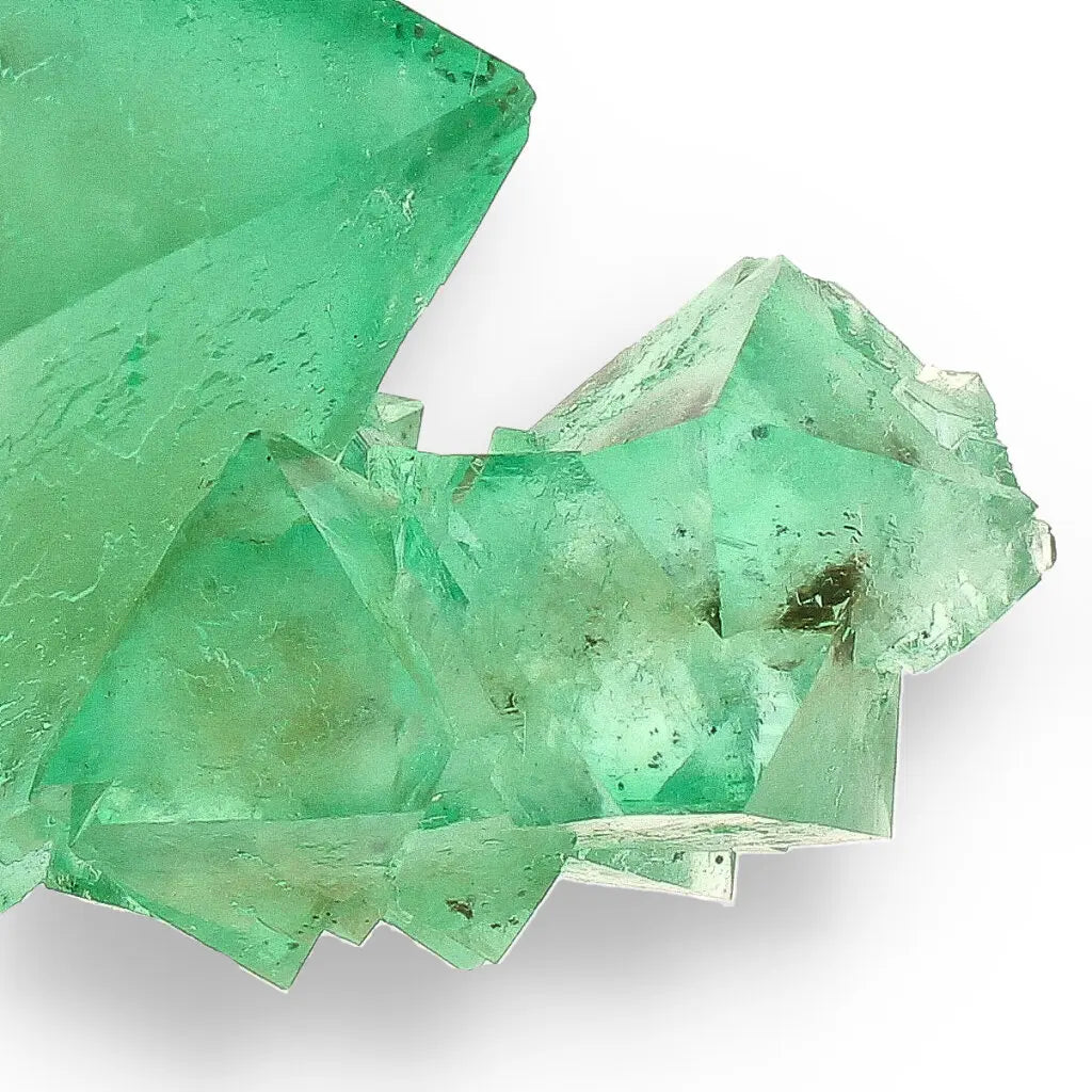Get your Rare Green Fluorite Octahedral Crystal Cluster - Riemvasmaak, Northern Cape, South Africa online now or in store at Forever Gems in Franschhoek, South Africa