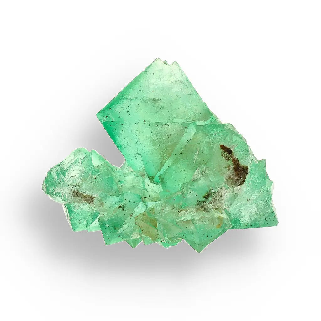 Get your Rare Green Fluorite Octahedral Crystal Cluster - Riemvasmaak, Northern Cape, South Africa online now or in store at Forever Gems in Franschhoek, South Africa