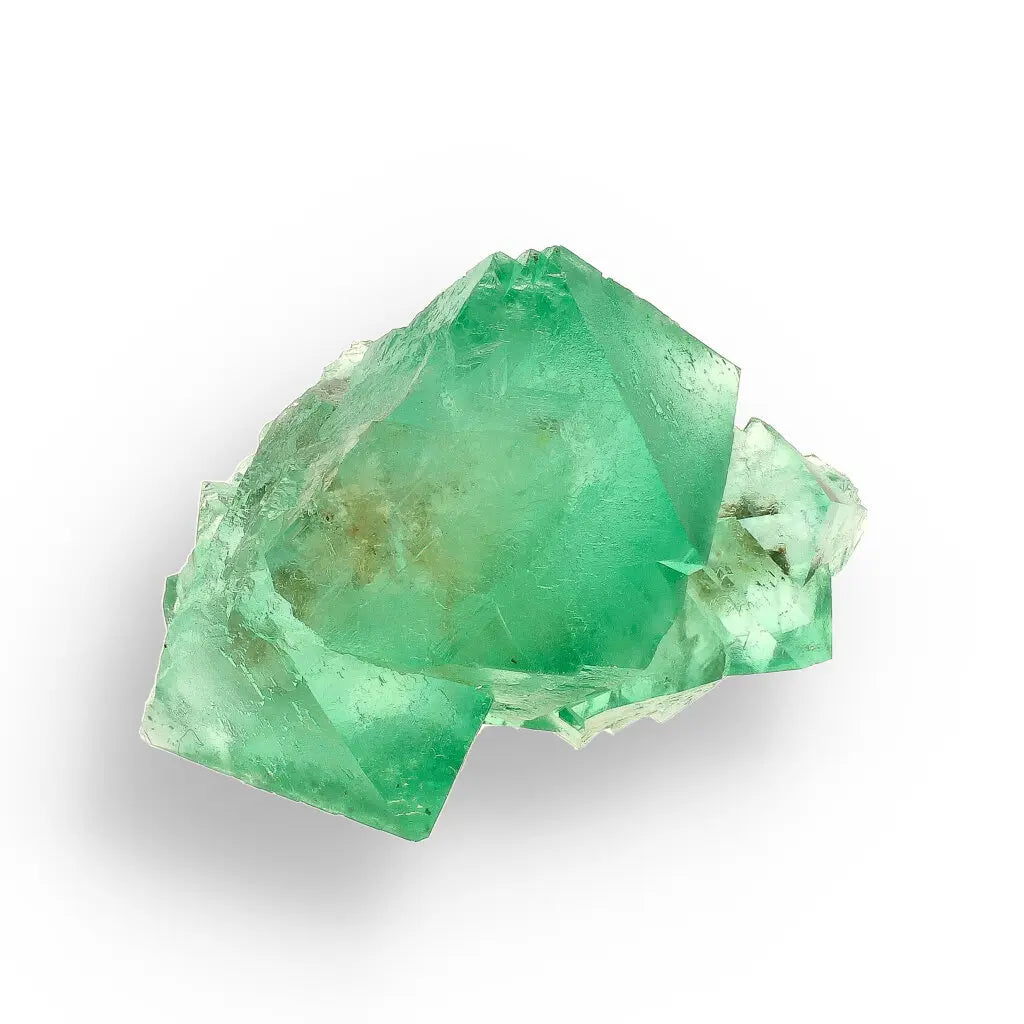 Get your Rare Green Fluorite Octahedral Crystal Cluster - Riemvasmaak, Northern Cape, South Africa online now or in store at Forever Gems in Franschhoek, South Africa