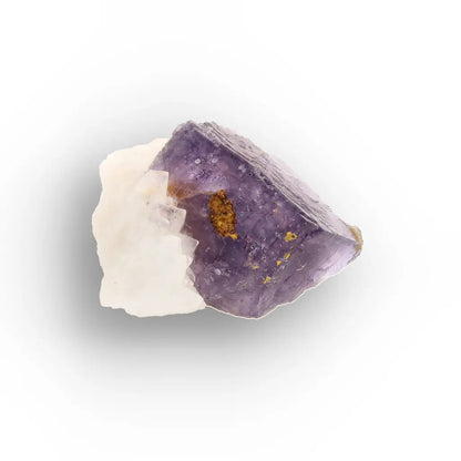 Striking Purple Fluorite on Quartz, Steinkopf South Africa
