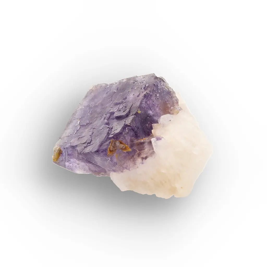 Striking Purple Fluorite on Quartz, Steinkopf South Africa