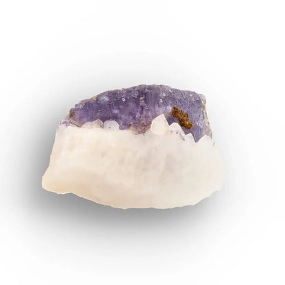 Striking Purple Fluorite on Quartz, Steinkopf South Africa