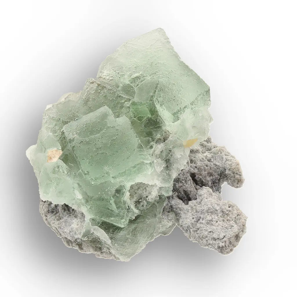 Steinkopf Green Fluorite – Serene Small Cabinet Specimen