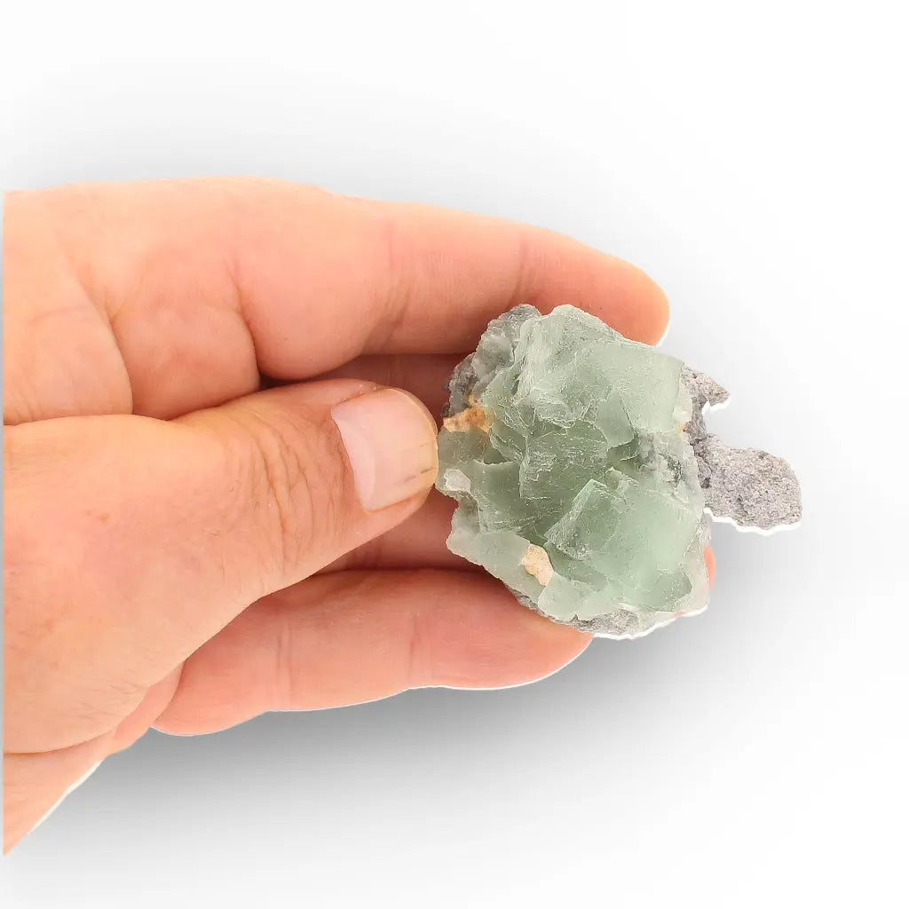 Steinkopf Green Fluorite – Serene Small Cabinet Specimen