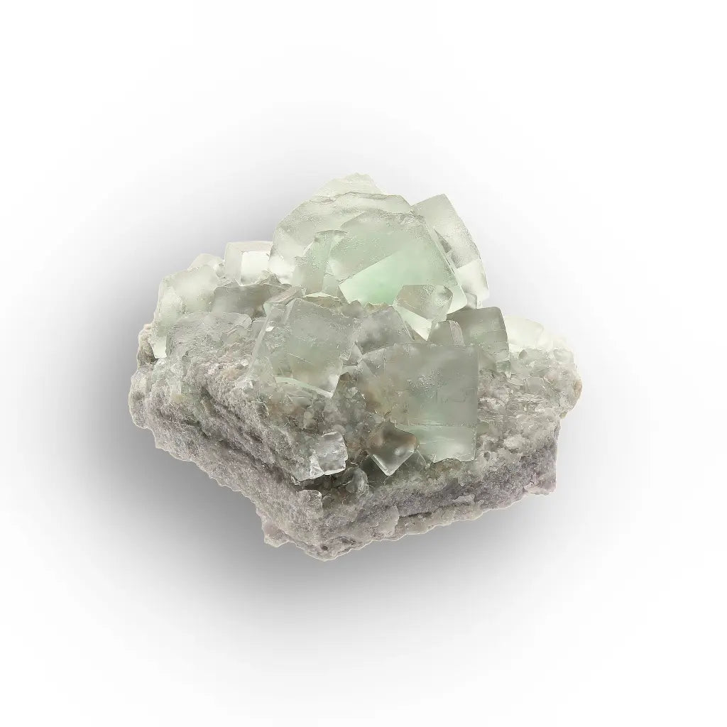 Steinkopf Green Fluorite – Elegant Miniature Crystal Cluster