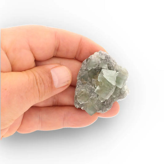 Get your Steinkopf Green Fluorite – Elegant Miniature Crystal Cluster online now or in store at Forever Gems in Franschhoek, South Africa