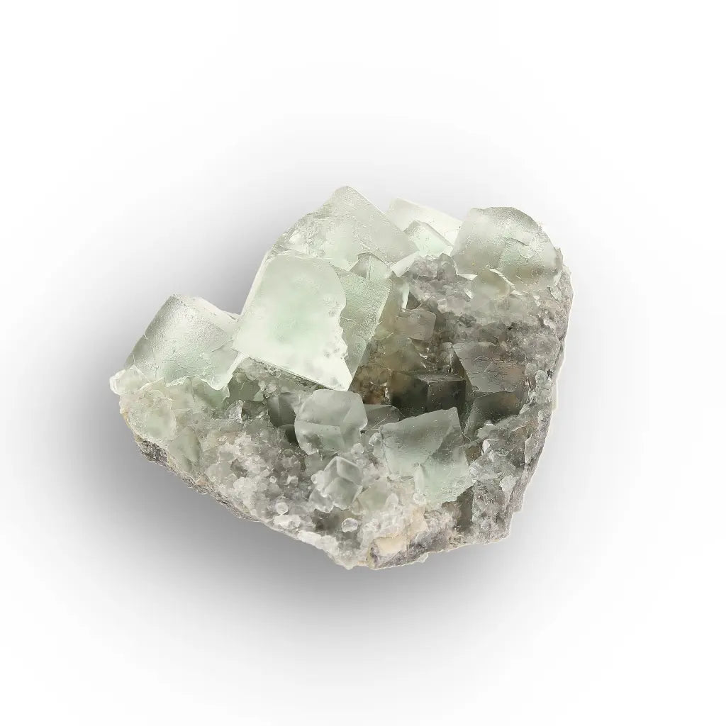 Steinkopf Green Fluorite – Elegant Miniature Crystal Cluster