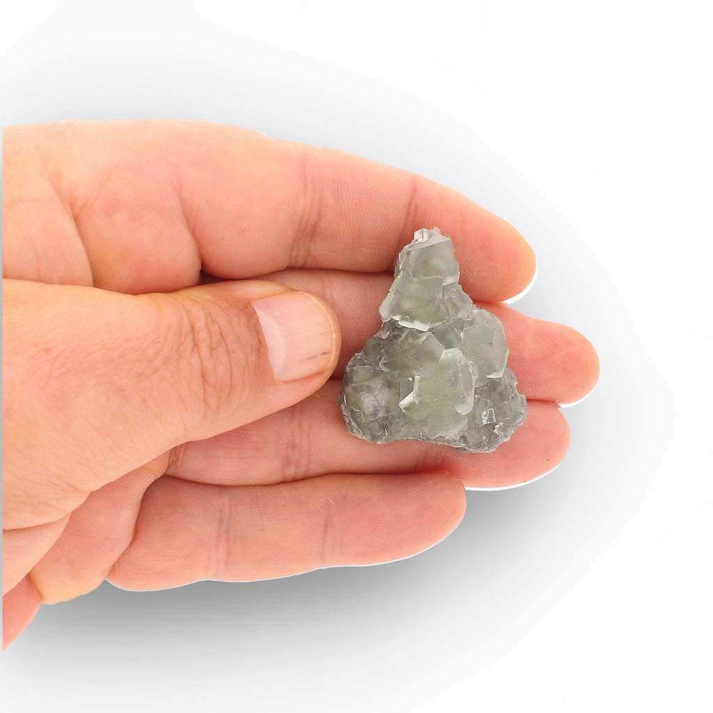 Steinkopf Green Fluorite – Captivating Miniature Cluster