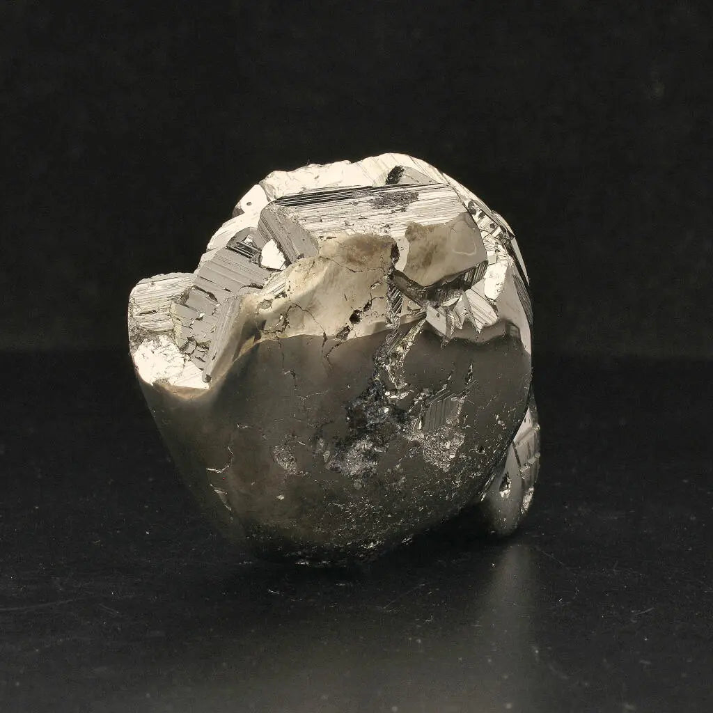 Buy your Unique Pyrite Carved Skull: Protection, Prosperity, and Ancient Magic online now or in store at Forever Gems in Franschhoek, South Africa