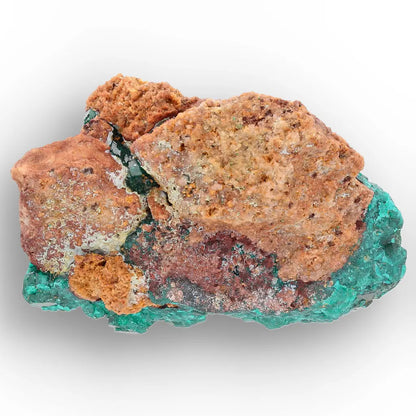 Dioptase and Malachite on Matrix – Mindouli, Congo