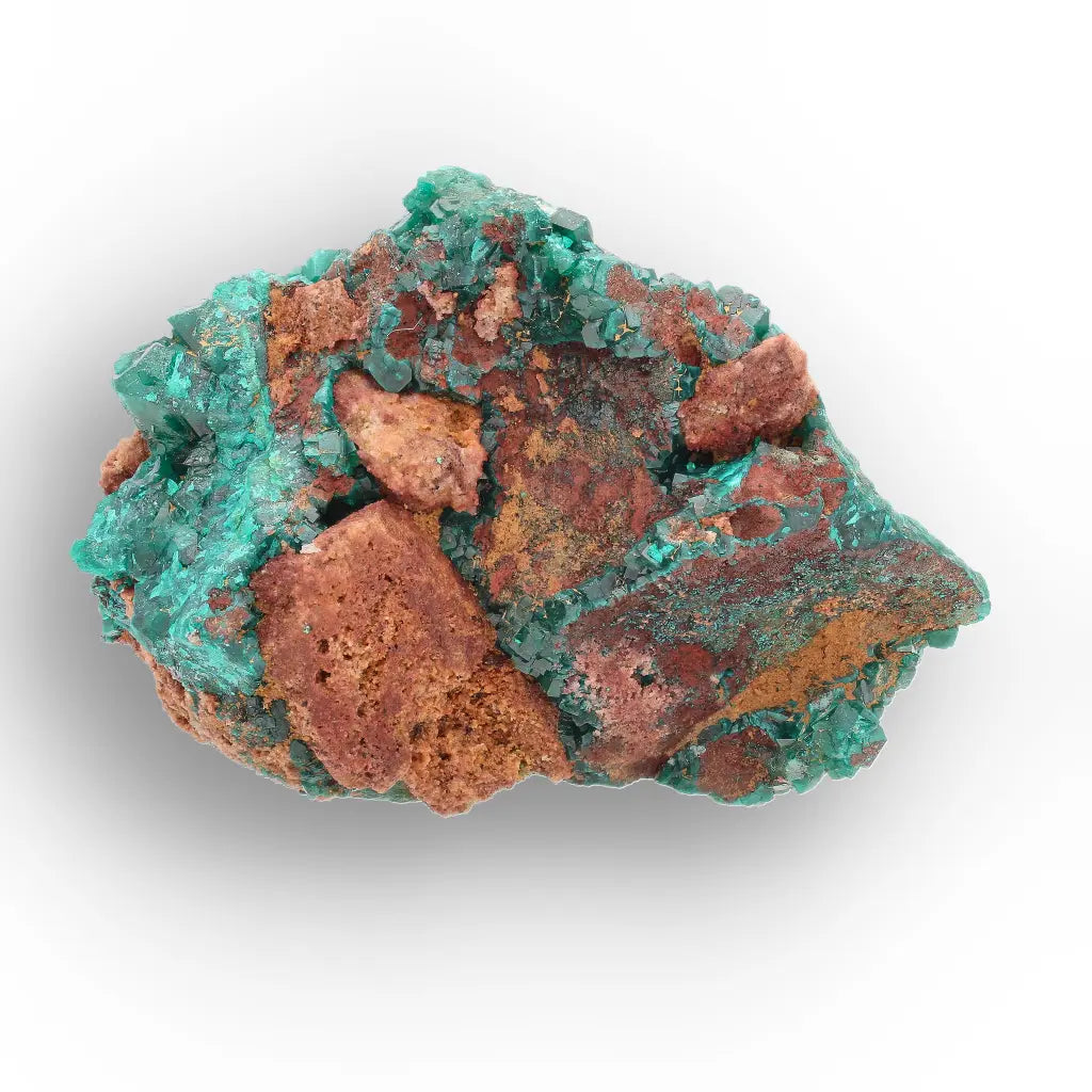 Dioptase on Matrix – Mindouli, Congo
