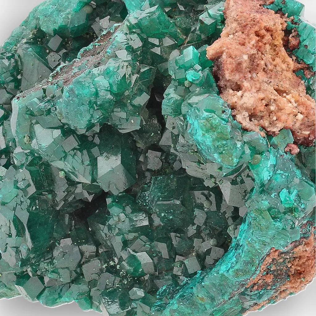Dioptase on Matrix – Mindouli, Congo