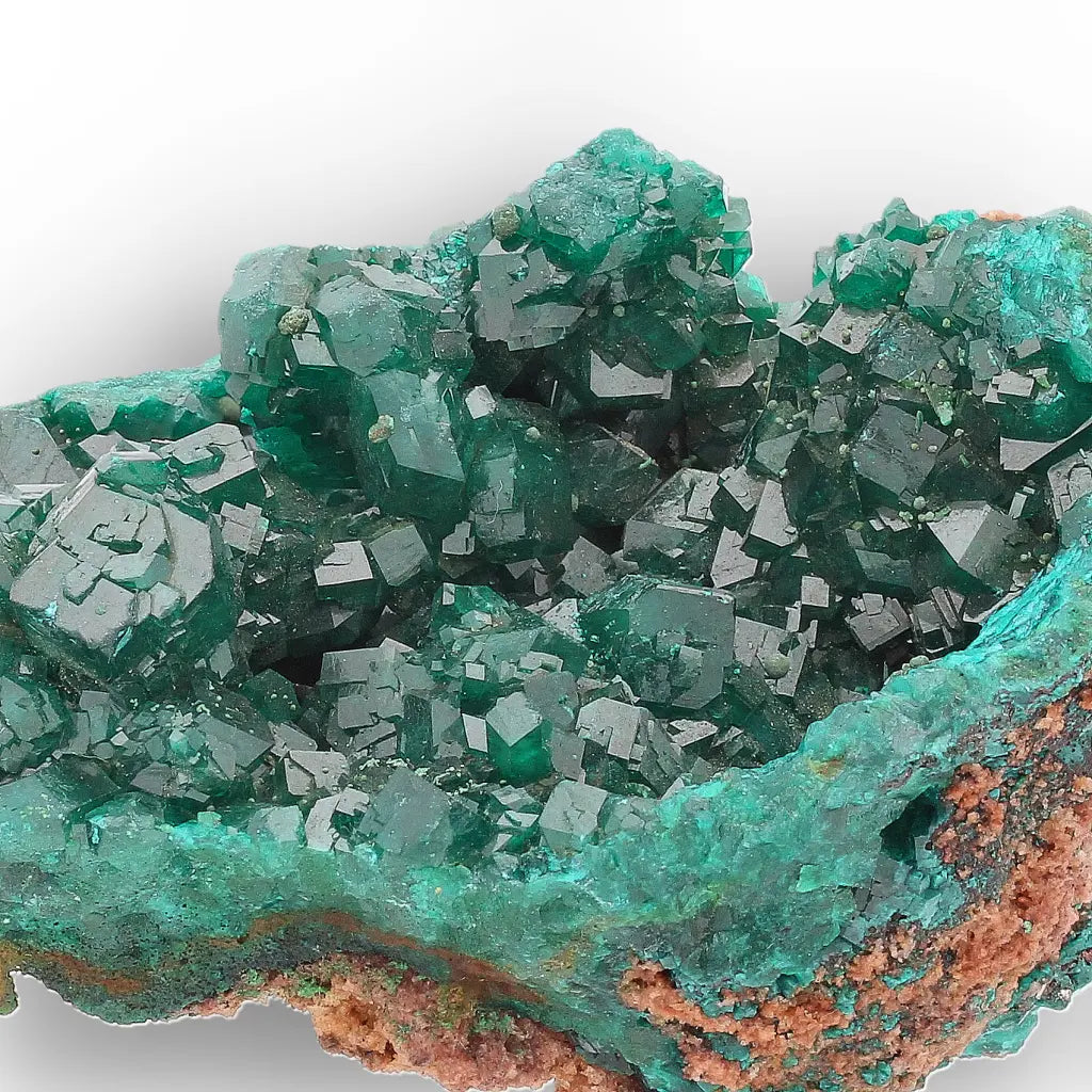 Dioptase on Matrix – Mindouli, Congo