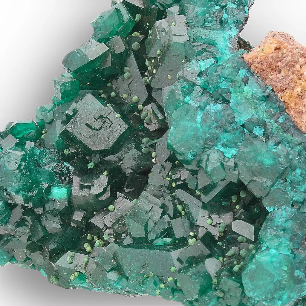 Dioptase on Matrix from Congo – Kimbedi, Mindouli