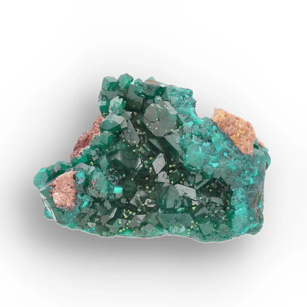 Dioptase on Matrix from Congo – Kimbedi, Mindouli