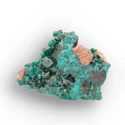 Dioptase on Matrix from Congo – Kimbedi, Mindouli