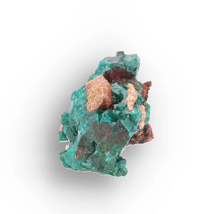 Dioptase on Matrix from Congo – Kimbedi, Mindouli