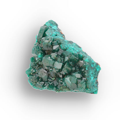 Dioptase Crystal Cluster on Matrix – Congo Mineral Specimen