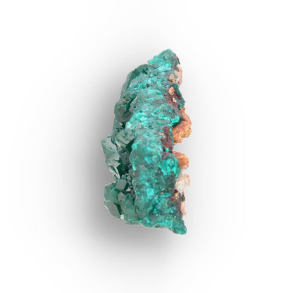 Dioptase Crystal Cluster on Matrix – Congo Mineral Specimen