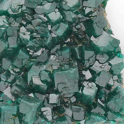 Dioptase with Fibrous Malachite, Kimbedi Congo